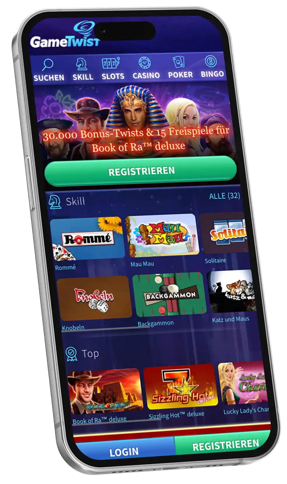 GameTwist Casino App