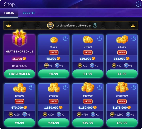 Zahlungsmethoden bei Game Twist 