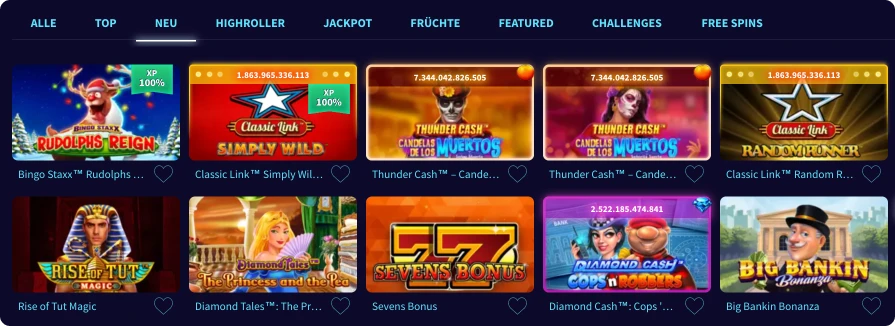 Slots bei GameTwist Deutschland